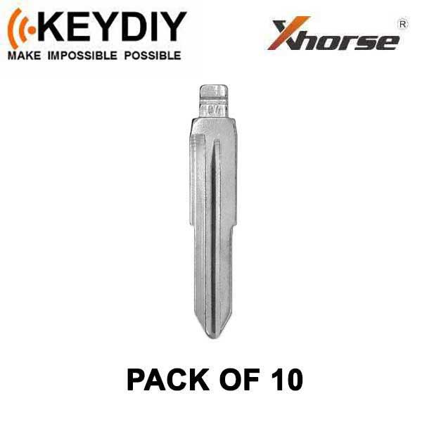 KEYDIY - MIT3 - Flip Key Blade - #07 - For Xhorse / Keydiy Universal Remote Flip Keys - Pack of 10 - UHS Hardware
