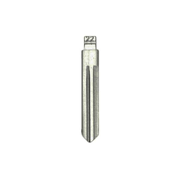 KEYDIY - DA34 / NSN14 - Flip Key Blade - #22 - For Xhorse / Keydiy Universal Remote Flip Keys - Pack of 10 - UHS Hardware