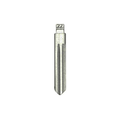 KEYDIY - DA34 / NSN14 - Flip Key Blade - #22 - For Xhorse / Keydiy Universal Remote Flip Keys - Pack of 10 - UHS Hardware