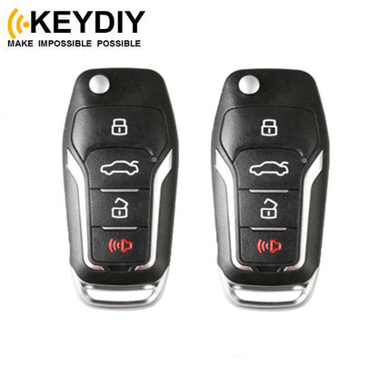 2 x KEYDIY PKE - Universal Passive Keyless Entry Flip Key - Turn Any Key To Comfort Access! (2 for 1) - UHS Hardware