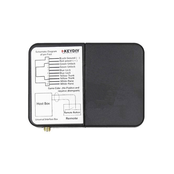 KEYDIY - Remote Universal Interface - 10 Pin Adapter Box - Flip Key Remote Adapter - UHS Hardware
