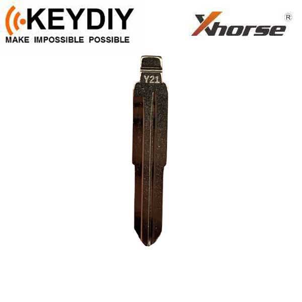 KEYDIY - MIT8 - Flip Key Blade - #Y21 - For Xhorse / Keydiy Universal Remote Flip Keys - UHS Hardware