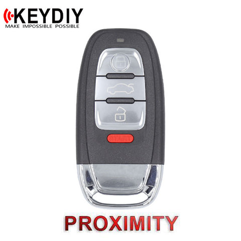 KEYDIY Audi Style 4-Button Universal Smart Key w/ Proximity Function (KD-ZB01) - UHS Hardware