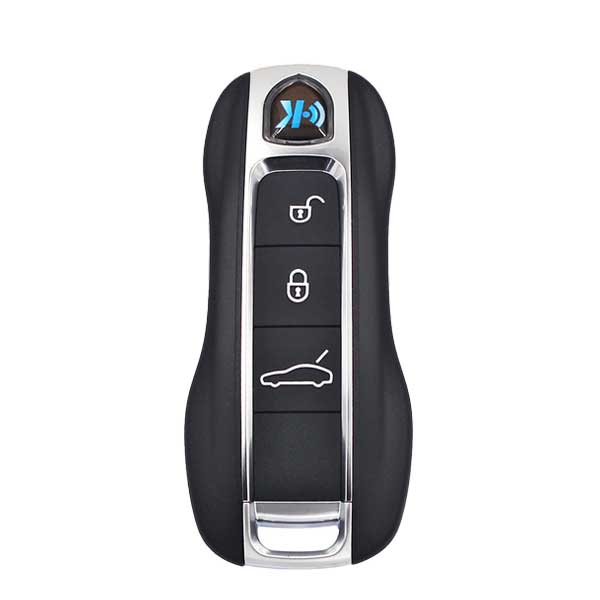 KEYDIY - Porsche Style - 3-Button Smart Key Blank - Black (KD-ZB19) - UHS Hardware