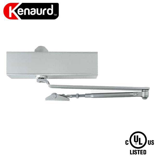 Heavy Duty Door Closer - Grade 1 - Size #2 - 100 Lbs - Aluminum Finish - UHS Hardware