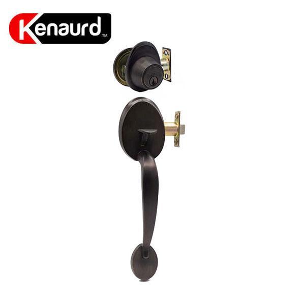 Premium Design Handle Lockset - Oil Rubbed Bronze - UHS Hardware