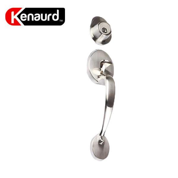 Premium Design Handle Lockset - Satin Nickel - SC1 / KW1 - UHS Hardware