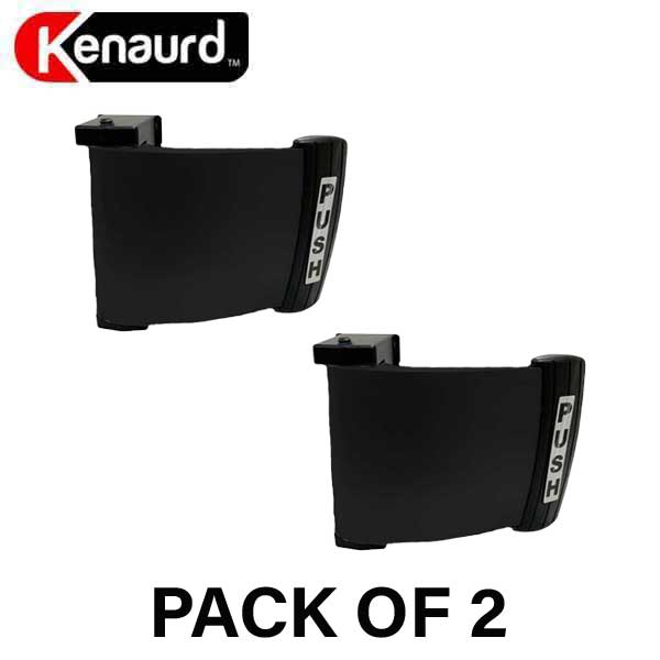 2x Kenaurd - Deadlatch Push & Pull Paddle Handle - Reversible - Dark Bronze (2 For 1) - UHS Hardware