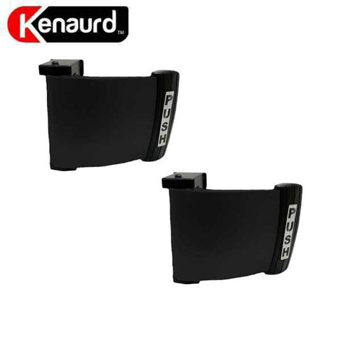 2x Kenaurd - Deadlatch Push & Pull Paddle Handle - Reversible - Dark Bronze (2 For 1) - UHS Hardware