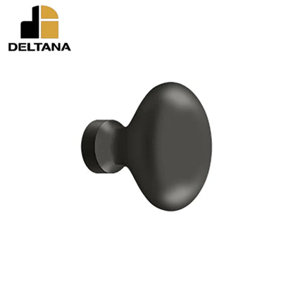 Deltana - Knob - Oval/Egg Shape - Optional Finish
