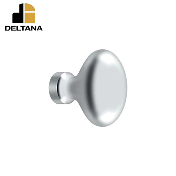 Deltana - Knob - Oval/Egg Shape - Optional Finish
