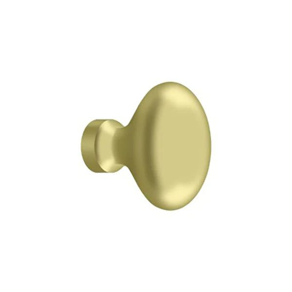 Deltana - Knob - Oval/Egg Shape - Optional Finish