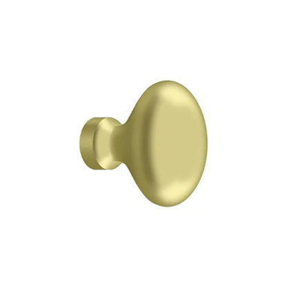 Deltana - Knob - Oval/Egg Shape - Optional Finish