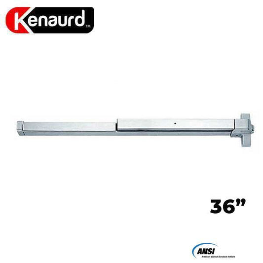 Heavy Duty Panic Bar - Exit Device - Grade 1 - Aluminum Finish - 36" - UHS Hardware