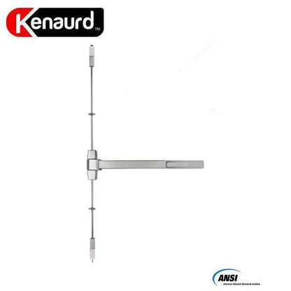Heavy Duty Panic Bar - Exit Device - Grade 1 - Vertical Rod - Fire Rated - Aluminum Finish - UHS Hardware