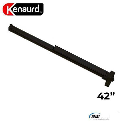 Heavy Duty Panic Bar - Exit Device - Grade 1 - Black Finish - 42" - UHS Hardware