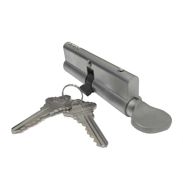Profile Cylinder – Single Sided – Thumb Turn – 26D – Satin Chrome - (S ...