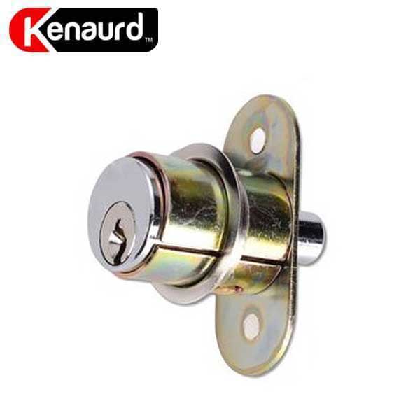 Kenaurd - Flush Mount Plunger Lock - Satin Chrome - UHS Hardware