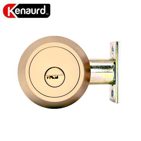 Premium High Security - Deadbolt - Double Cylinder - #06 Keyway - US26D - Polished Brass - UHS Hardware