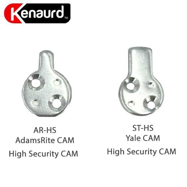 5 x Key Controlled - Rim / Mortise Combo Cylinder - 1-1/8" - US3 - Polished Brass (Pack of 5) - UHS Hardware