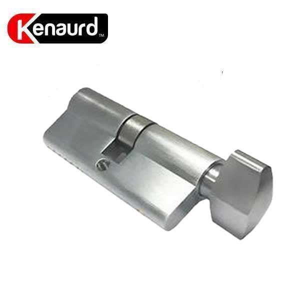 High Security - Thumb Turn - Euro Profile Cylinder - US26D  - Satin Silver - UHS Hardware