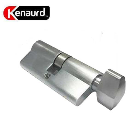 High Security - Thumb Turn - Euro Profile Cylinder - US26D  - Satin Silver - UHS Hardware