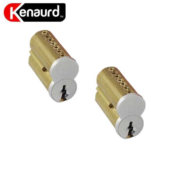 2x Small-Format IC Core SFIC 7 - Pins - 26D - Best A - Uncombinated (2 For 1) - UHS Hardware