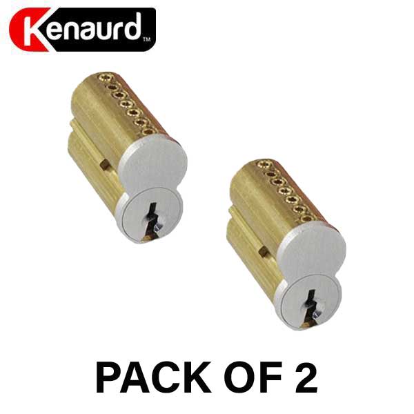 2x Small-Format IC Core SFIC 7 - Pins - 26D - Best A - Uncombinated (2 For 1) - UHS Hardware