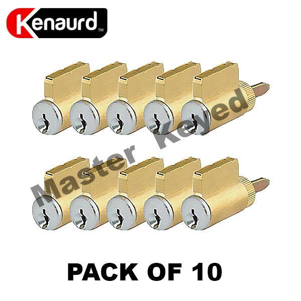 Premium Key-In-Knob (KIK) Cylinder – US26D – MASTER KEYED – (Pack of 10) - UHS Hardware