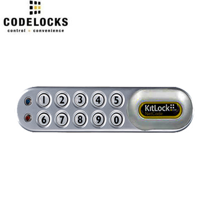 Code Locks - KL1060 - NetCode Electronic Kit Lock - Locker Lock - Optional Handing - Silver - UHS Hardware