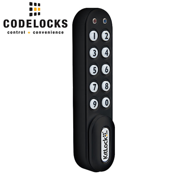 Code Locks - KL1006KIT-PS - Classic+ Electronic Kit Lock - Interchangeable Spindle 1/4" - 1" Door Thickness - Locker Lock - Optional Handing - Optional Finish - UHS Hardware