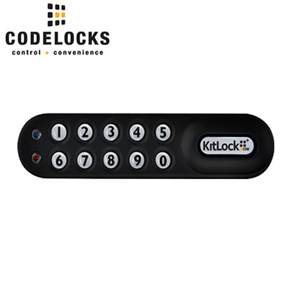 Code Locks - KL1006KIT - Classic Electronic Kit Lock - Interchangeable Spindle to Fit 1/4" - 1" Door Thickness - Locker Lock - Optional Handing - Optional Finish - UHS Hardware