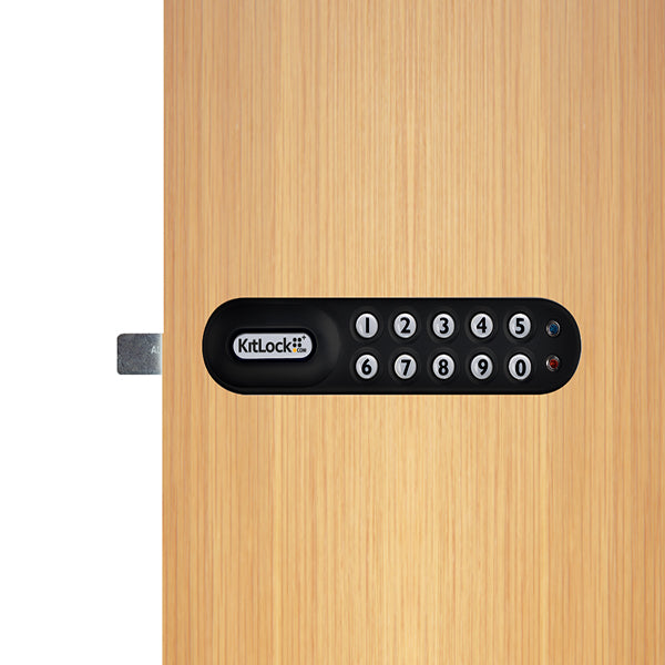 Code Locks - KL1006KIT-PS - Classic+ Electronic Kit Lock - Interchangeable Spindle 1/4" - 1" Door Thickness - Locker Lock - Optional Handing - Optional Finish - UHS Hardware