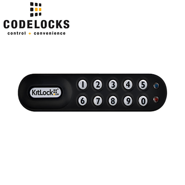 Code Locks - KL1006KIT-PS - Classic+ Electronic Kit Lock - Interchangeable Spindle 1/4" - 1" Door Thickness - Locker Lock - Optional Handing - Optional Finish - UHS Hardware