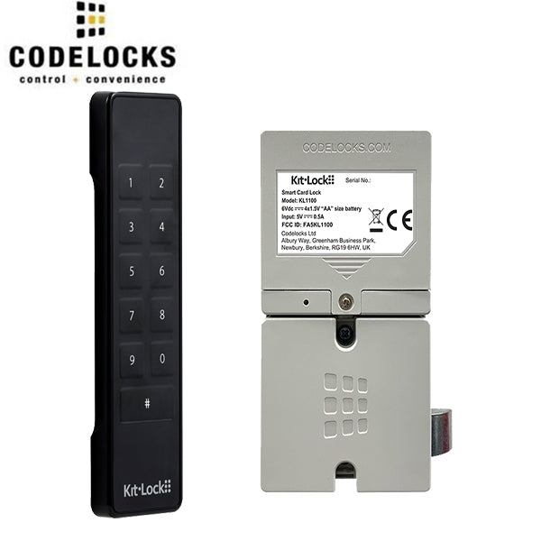 CodeLocks - KL1100-KPD - Electronic KitLock - Keypad Locker Lock w ...
