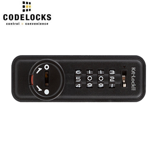 Code Locks - KL15 - Mechanical Combination Lock - Kit Lock - Optional function - Optional Handing - Black - UHS Hardware