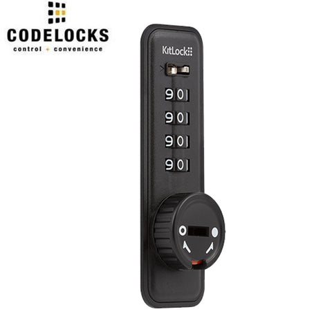 Code Locks - KL15 - Mechanical Combination Lock - Kit Lock - Optional function - Optional Handing - Black - UHS Hardware