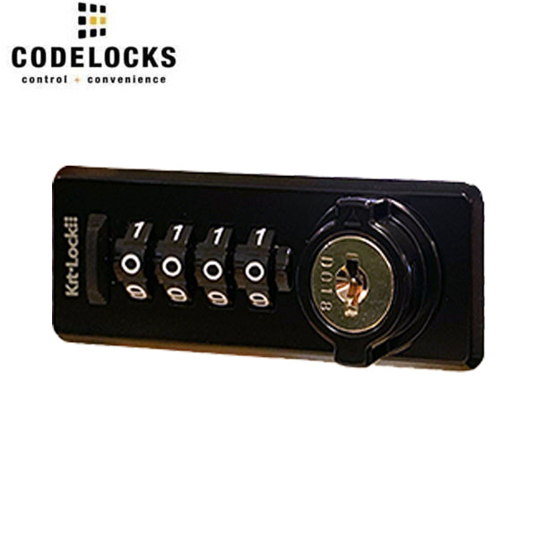 Code Locks - KL20 - Mechanical Combination Lock - Kit Lock - Optional Handing - Black - UHS Hardware