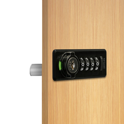 Code Locks - KL20 - Mechanical Combination Lock - Kit Lock - Optional Handing - Black - UHS Hardware