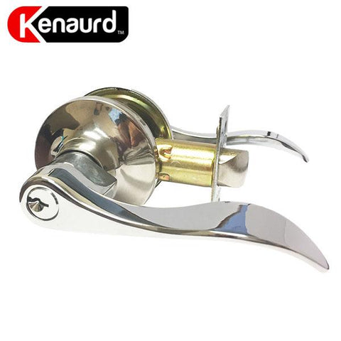 Premium Design Entrance Leverset - Grade 3 - Bright Chrome - SC1 - UHS Hardware