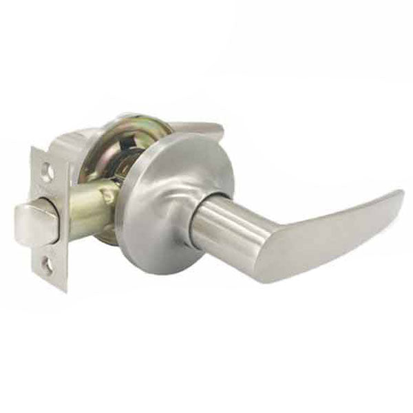 Premium Design #2 Passage Lever Set - Grade 3 - Satin Nickel (Pack of 5) - UHS Hardware