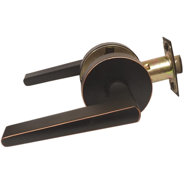 Premium Leverset Handle Lock - Passage - ORB - Oil Rubbed Bronze - UHS Hardware