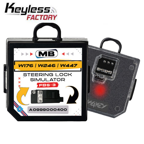 Mercedes W176 W246 W477 - ESL Electronic Steering Lock Emulator - Plug and Play