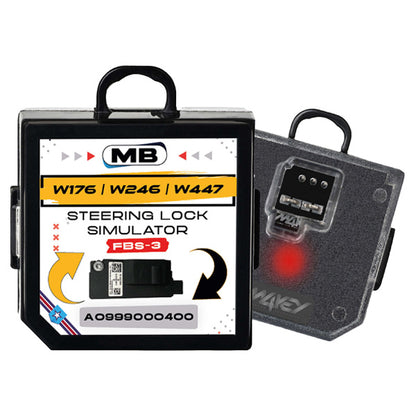 Mercedes W176 W246 W477 - ESL Electronic Steering Lock Emulator - Plug and Play
