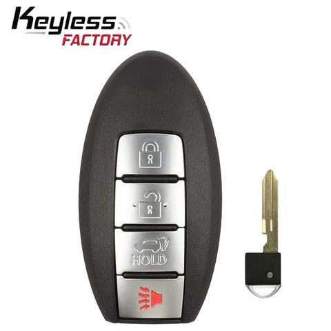 2016-2018 Infiniti QX60 / 4-Button Smart Key / PN: 285E3-9NF4A / KR5S180144014 / IC 204 (RSK-NIS-014AH) - UHS Hardware