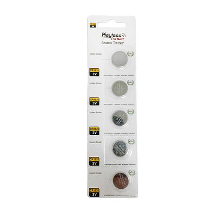 KeylessFactory - CR1620- 3V Lithium Battery (5-Pack) - UHS Hardware