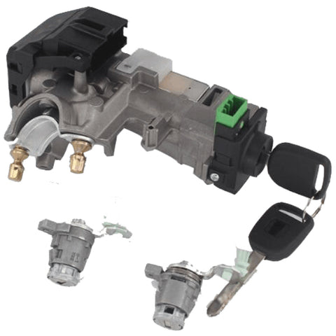 Honda CRV / HO03 / Ignition Auto Lock Cylinder and Left Door Cylinder Set / Coded / KLF-IGN-HON-L4 (AFTERMARKET) - UHS Hardware