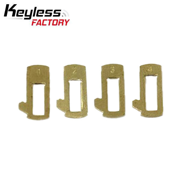 2006 -2014 Hyundai HY15 / 8 Cut / Ignition Lock Wafer Set (AFTERMARKET)