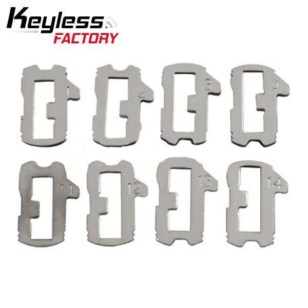 1996 - 2015 VW HU66 / HU92R Ignition Lock Wafer Set (AFTERMARKET) - UHS Hardware