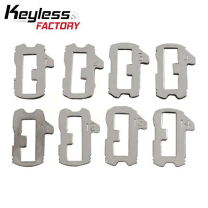 1996 - 2015 VW HU66 / HU92R Ignition Lock Wafer Set (AFTERMARKET) - UHS Hardware